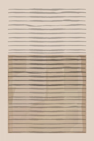 Minimalistiske, jordnære linjer af cartissi