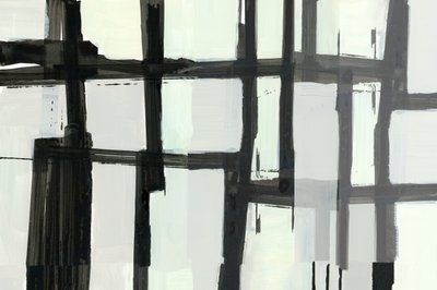 Moderne abstrakt gitter af cartissi