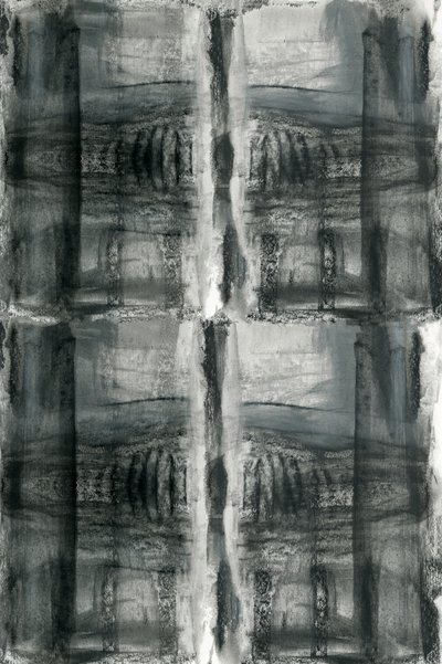 Stemningsfuld arkitektonisk symmetri af cartissi
