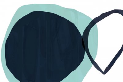 Overlappende blågrøn af cartissi