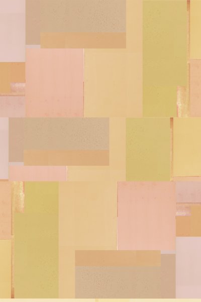 Abstrakt kunst i pastelfarver af cartissi