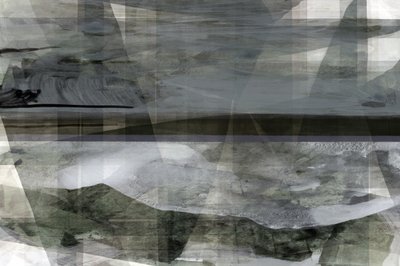 Fredfyldt landskab i lag af cartissi