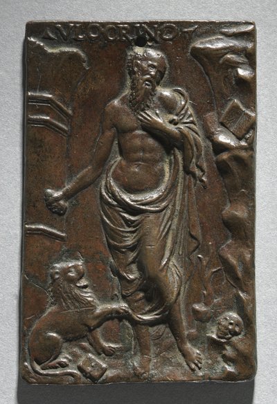 Sankt Jerome af cast after a model by Ulocrino