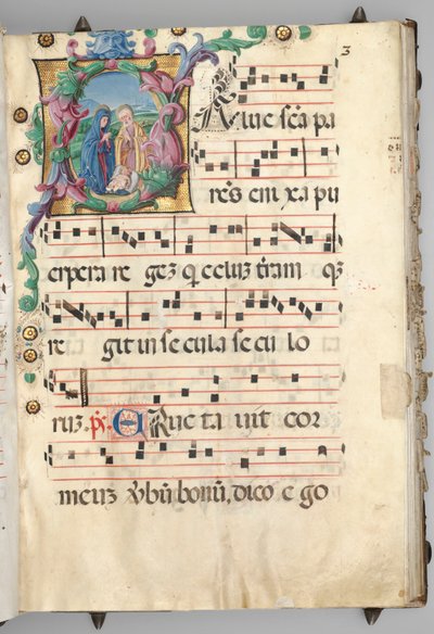 Gradvis af circle of Girolamo dai Libri