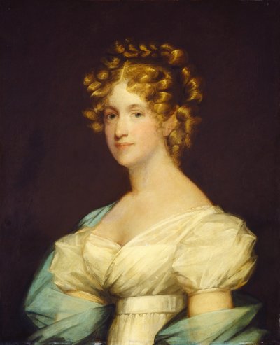 Charlotte Morton Dexter (Mrs. Andrew Dexter) af completed by an unknown artist Gilbert Stuart