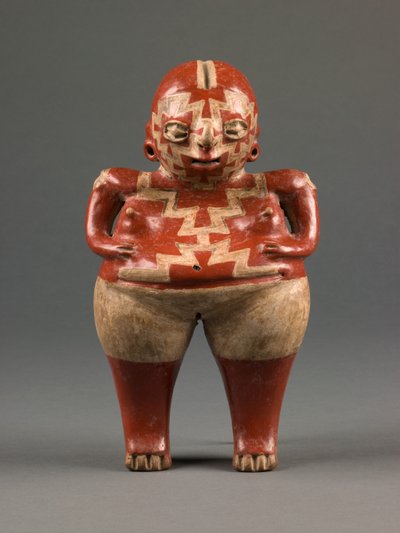 Kvindefigur, sen formativ periode, ca. 500-0 f.Kr (keramik) af culture Chupícuaro