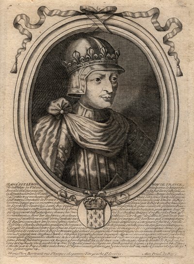Portræt af Johannes II den Gode (1319-1364), konge af Frankrig - Portræt af Johannes II, 