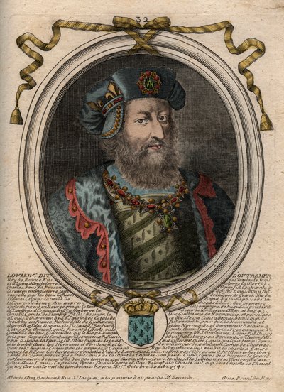 Portræt af Louis IV d
