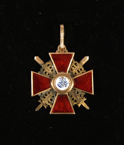 Badge af Sankt Anna Orden, tredje klasse, slutningen af det 18. århundrede. af decorations and medals Orders