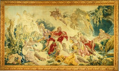 Drøm om Rinaldo af design and cartoon by François Boucher; woven under the direction of Jean Baptiste Oudry and Nicolas Besnier at