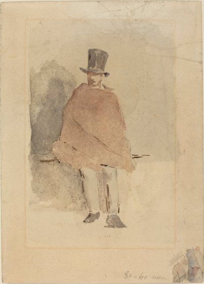 Manden i den høje hat af Édouard Manet