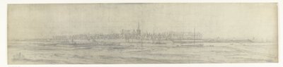 Udsigt over graven, 1672 Fotos af tegninger af den franske invasion af Holland i 1672 af Adam Frans van der Meulen bevaret i Manufacture des Gobelins (serietitel) af frères Moreau