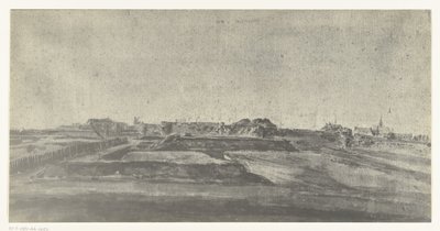 Udsigt over Maastricht, 1672 Fotos af tegninger af den franske invasion af Holland i 1672 af Adam Frans van der Meulen bevaret i Manufacture des Gobelins (serietitel) af frères Moreau