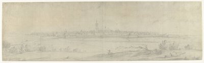 Udsigt over Naarden, 1672 Fotos af tegninger af den franske invasion af Holland i 1672 af Adam Frans van der Meulen bevaret i Manufacture des Gobelins (serietitel) af frères Moreau