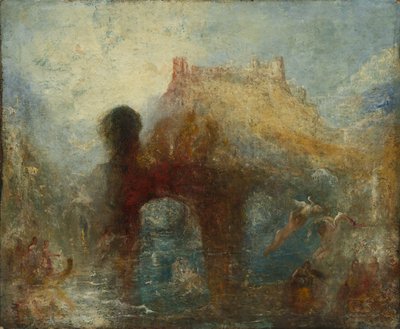 Dronning Mabs hule af imitator of Joseph Mallord William Turner