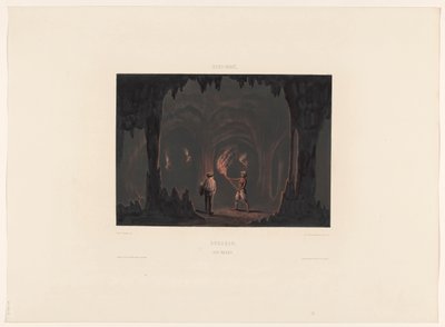 Caves of Hato Curacao. Cave of Hato (titel på objekt) af jonkheer Jacob Eduard van Heemskerck