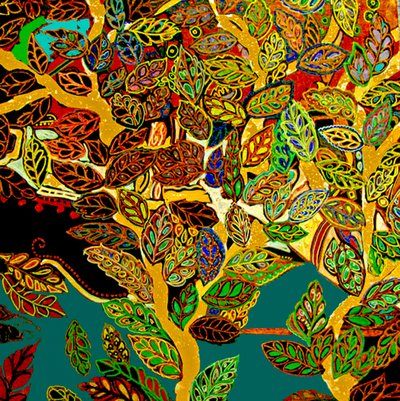 Toronto Tree, 2017 (blandede medier) af linda arthurs