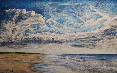 PUNTA ARENAS STRAND af miguelmendez_art.ve
