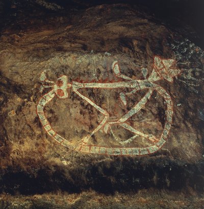 Aboriginal mytologi (klippemaleri) af Theodore Charles Ange Coquelin