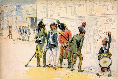 Felttoget i Egypten af pseudonym for Onfray de Breville Jacques Job