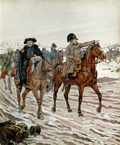 Under det franske felttog, efter slaget ved Brienne den 29. januar af pseudonym for Onfray de Breville Jacques Job