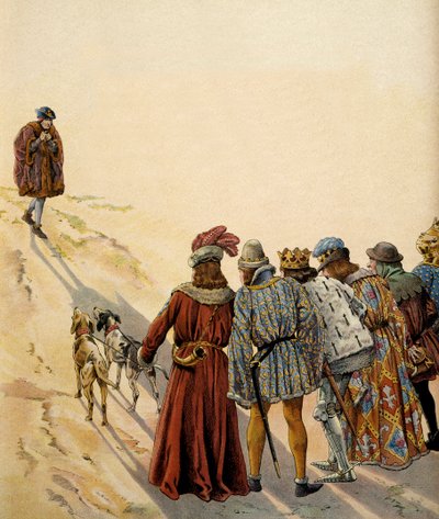 Frankrigs historie i middelalderen (middelalderen): Greve af Charolais (dengang Karl Temeraire (1433-1477), Francois II, hertug af Bretagne (1433-1488), Karl af Frankrig, hertug af Berry og bror til kongen (1446-1472), John II, hertug af Bourbon (1426- af pseudonym for Onfray de Breville Jacques Job