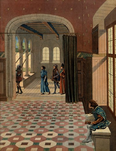 Frankrigs historie i middelalderen: Delfinen (dengang kong Ludvig XI kaldte den forsigtige af pseudonym for Onfray de Breville Jacques Job