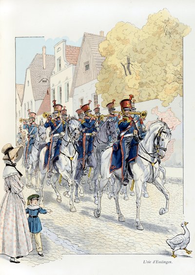 Illustration fra bogen "A la Glory des Betes"" tekst af A Fabre, tegninger af Jacques Marie Gaston Onfray de Breville dit JOB (1858-1931), udgiver Maison Alfred Mame et fils: L