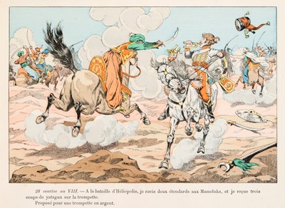 Jacques Marie Gaston Onfroy de Breville dit JOB (1858-1931) - Hussard under den egyptiske kampagne (1798-1801) under Napoleon Bonaparte, privat samling af pseudonym for Onfray de Breville Jacques Job