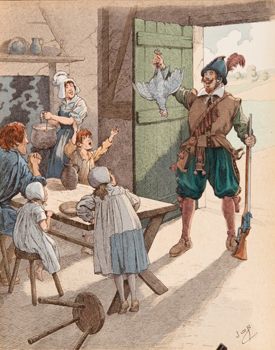 Jacques Marie Gaston Onfroy de Breville dit JOB (1858-1931) - Pottepigen på Henri IV
