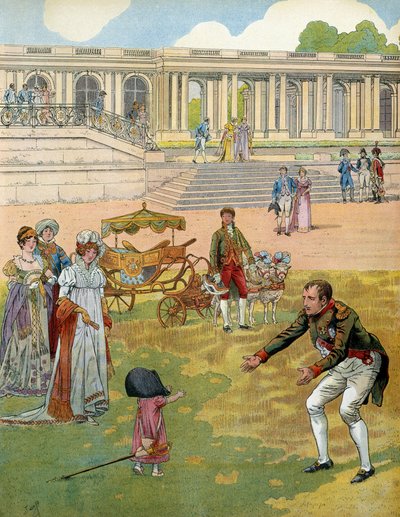 Emperor Napoleon I Bonaparte Dani af pseudonym for Onfray de Breville Job