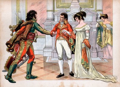 The first Consul Napoleon I Bonapartedani af pseudonym for Onfray de Breville Job