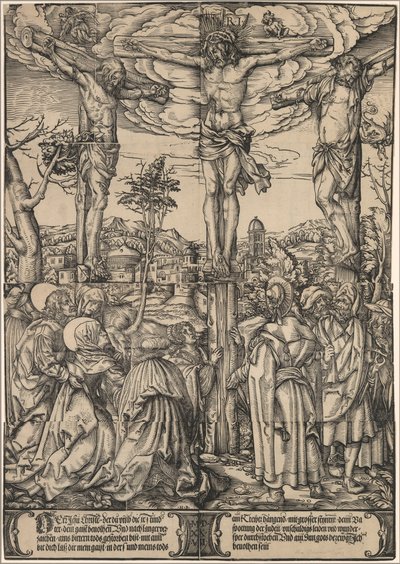 Korsfæstelsen, 1527. af the Elder Hans Burgkmair