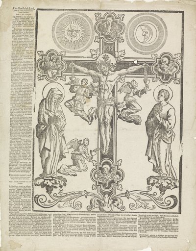 En åndelig sang / om vor Herres lidenskab / Jesu Kristi (titel på objekt) af weduwe Jacobus van Egmont