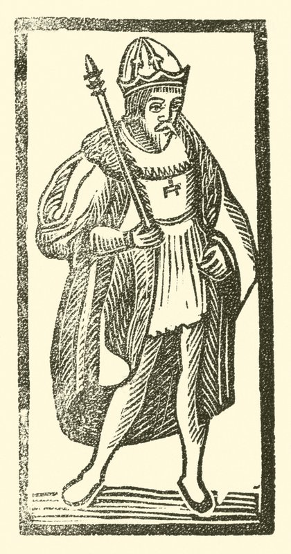 Illustration til The Roxburghe Ballads (træsnit) af (after) English School