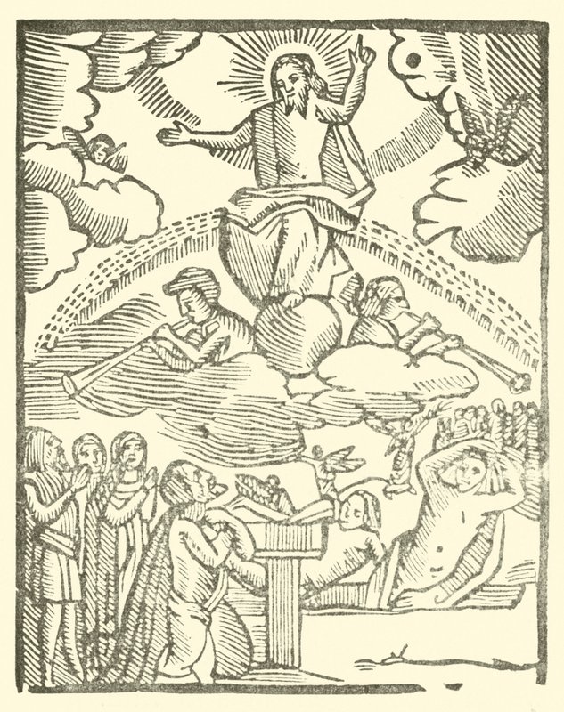Illustration til The Roxburghe Ballads (træsnit) af (after) English School