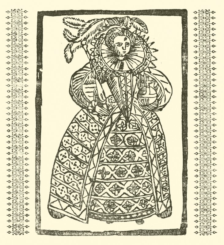 Illustration til The Roxburghe Ballads (træsnit) af (after) English School
