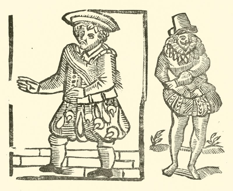Illustration til The Roxburghe Ballads (træsnit) af (after) English School