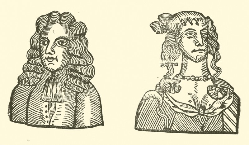 Illustration til The Roxburghe Ballads (træsnit) af (after) English School