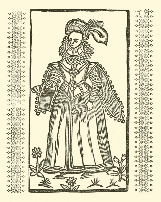 Illustration til The Roxburghe Ballads (træsnit) af (after) English School