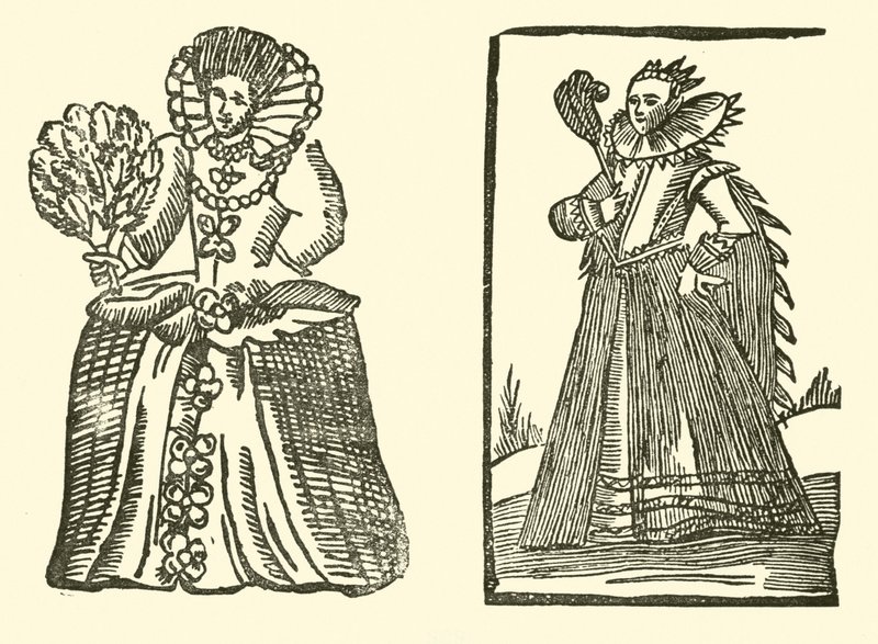 Illustration til The Roxburghe Ballads (træsnit) af (after) English School