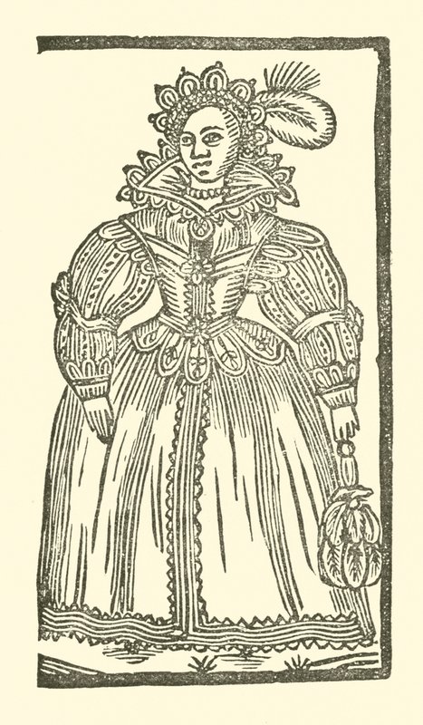 Illustration til The Roxburghe Ballads (træsnit) af (after) English School