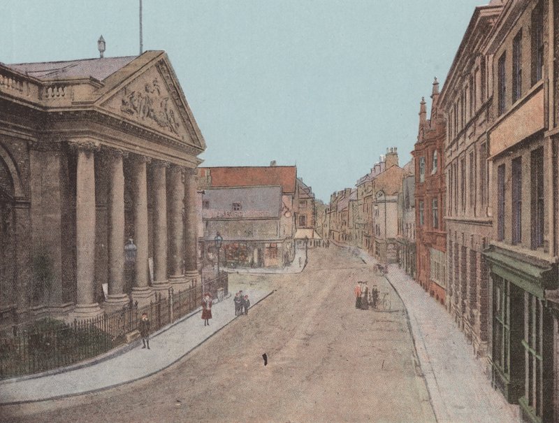 Commercial Exchange og Abbeygate Street, Bury St Edmund