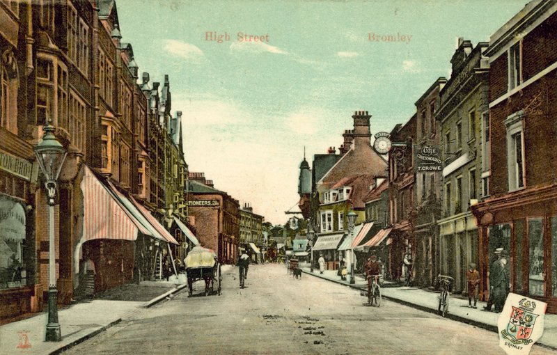 High Street, Bromley (farvefoto) af (after) English photographer