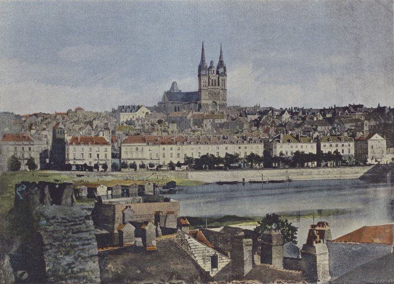 Angers, Vue Generale (farvet foto) af (after) French Photographer