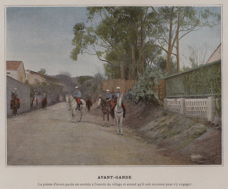 Avantgarde (farvet foto) af (after) French Photographer