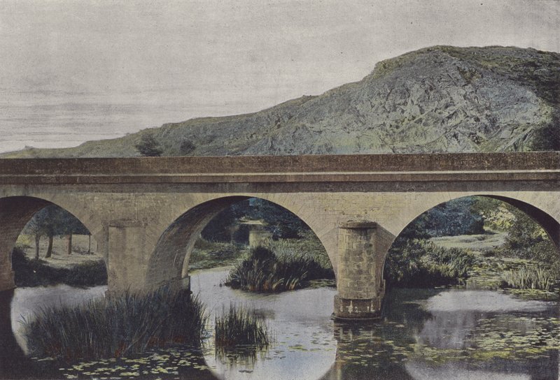 Beaulieu, Le Pont Barre (farvet foto) af (after) French Photographer