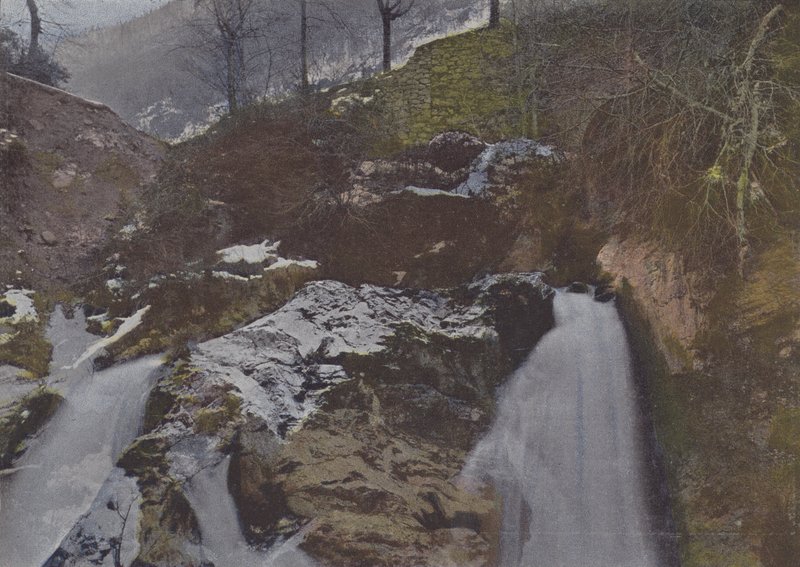Cascade de Disco (farvet foto) af (after) French Photographer