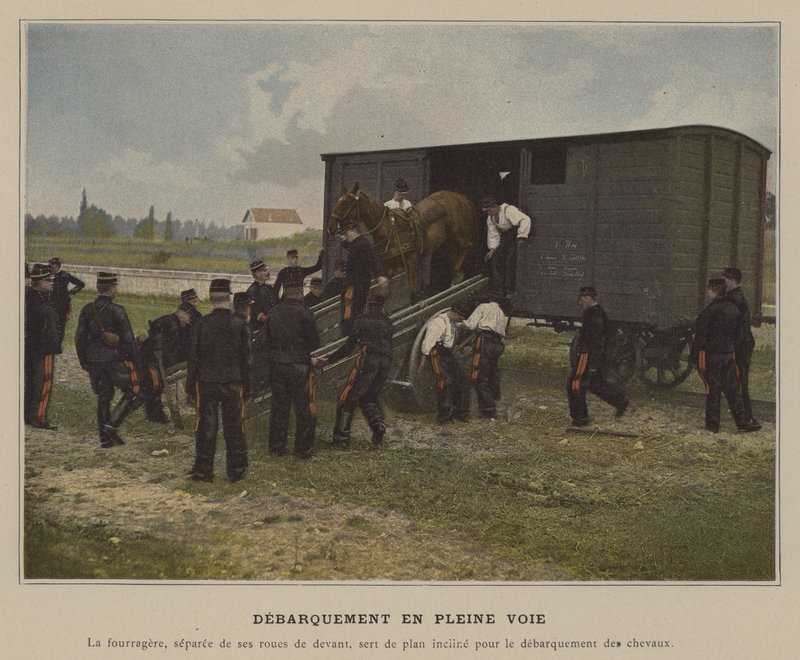 Helvejs landing (farvet foto) af (after) French Photographer