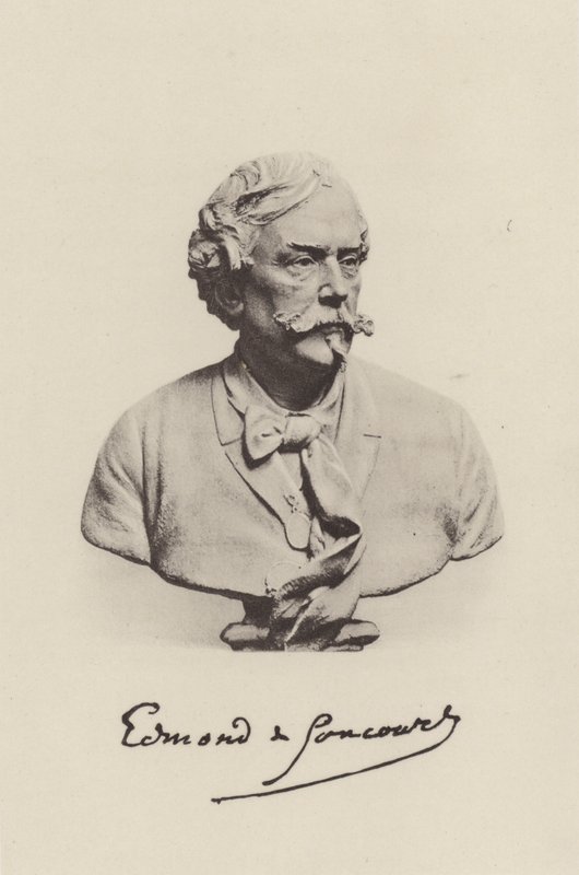 Edmond de Goncourt, fransk forfatter (s/h foto) af (after) French Photographer